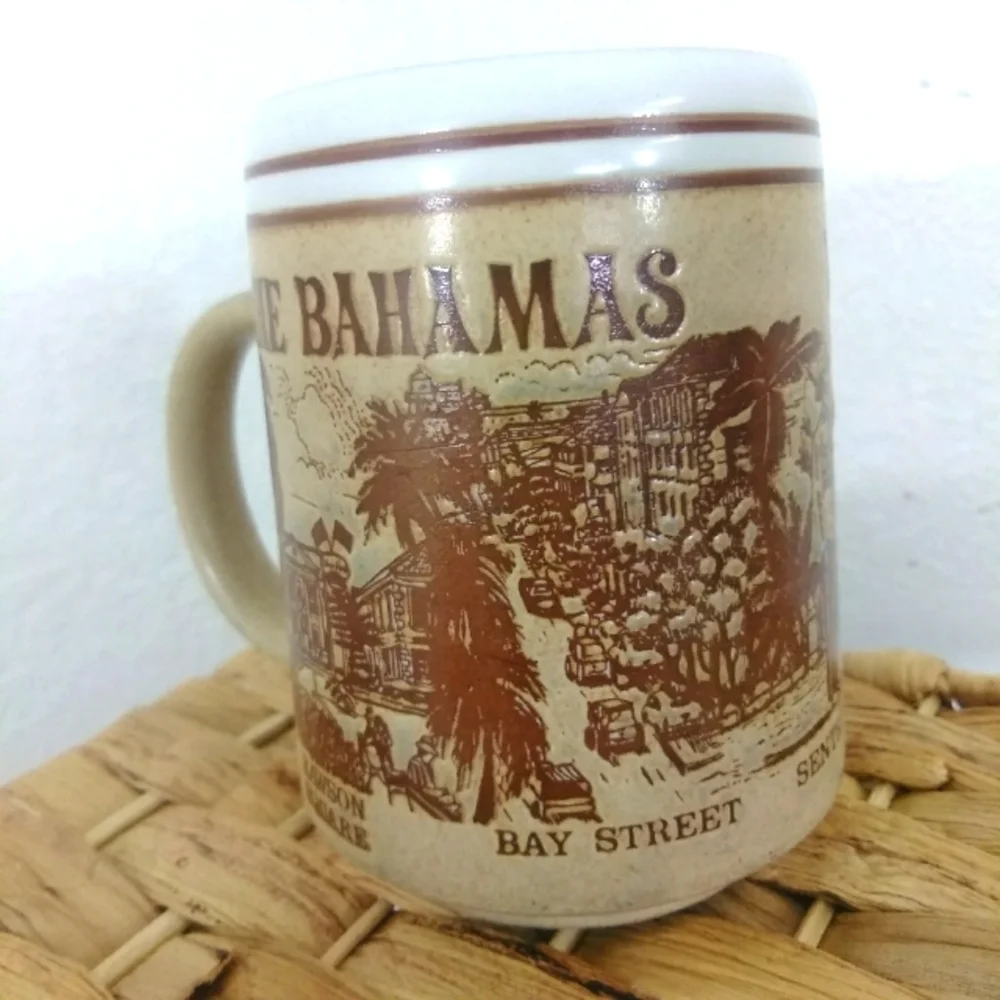 Coffee Mug Vintage The Bahamas Rawson Square Souvenir Coffee Mug